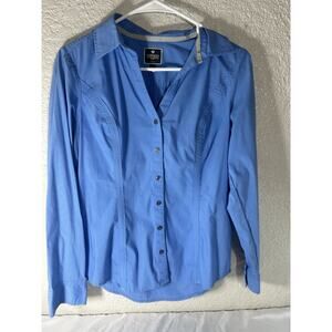 Express The Essentials Shirt Blue Med